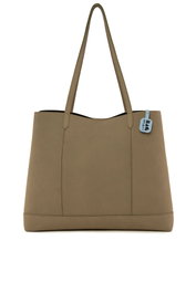 Zoozie Bags Bolso Tote Maxi en Imitación de Nobuk Color Visón